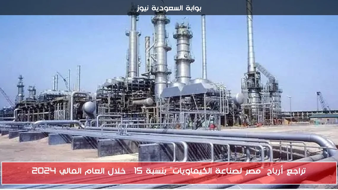 تراجع أرباح “مصر لصناعة الكيماويات” بنسبة 15% خلال العام المالي 2024