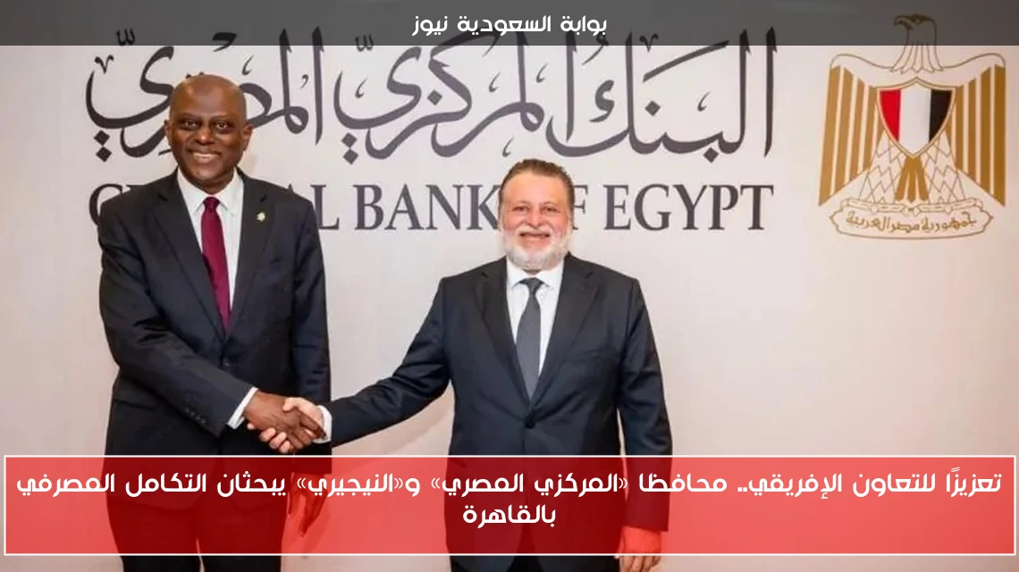تعزيزًا للتعاون الإفريقي.. محافظا «المركزي المصري» و«النيجيري» يبحثان التكامل المصرفي بالقاهرة