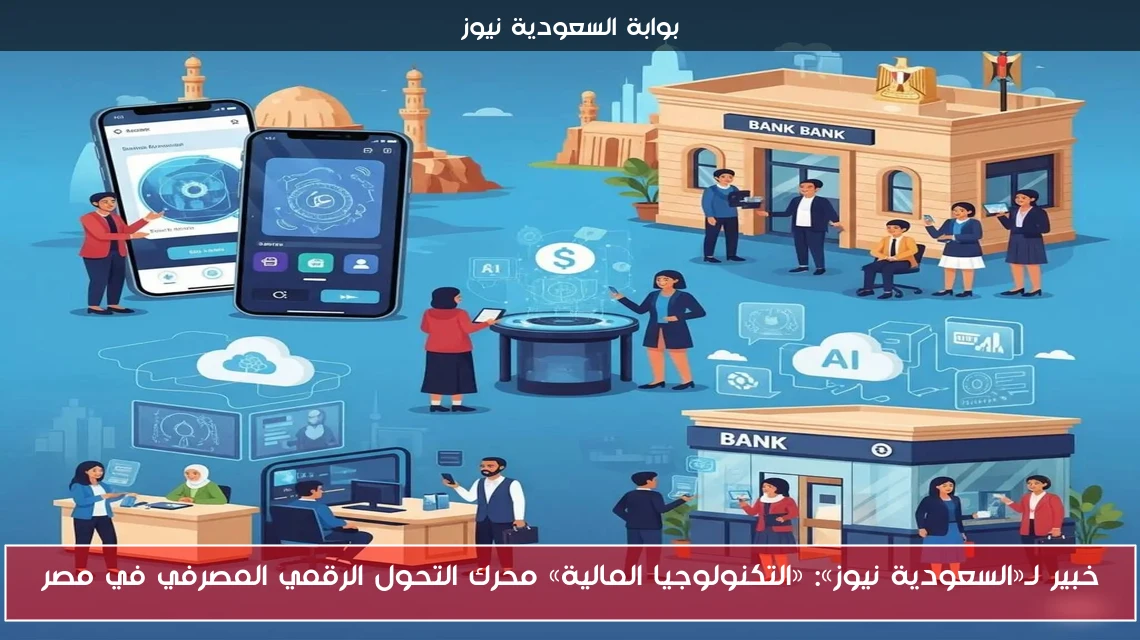 خبير لـ«السعودية نيوز»: «التكنولوجيا المالية» محرك التحول الرقمي المصرفي في مصر