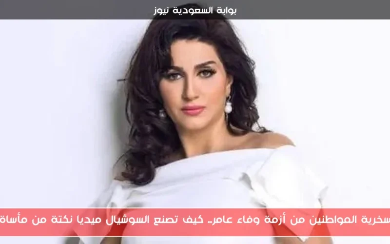 سخرية المواطنين من أزمة وفاء عامر.. كيف تصنع السوشيال ميديا نكتة من مأساة