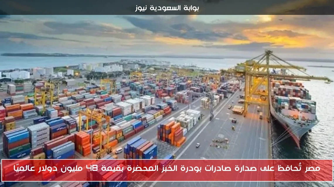 مصر تُحافظ على صدارة صادرات بودرة الخبز المحضرة بقيمة 48 مليون دولار عالميًا