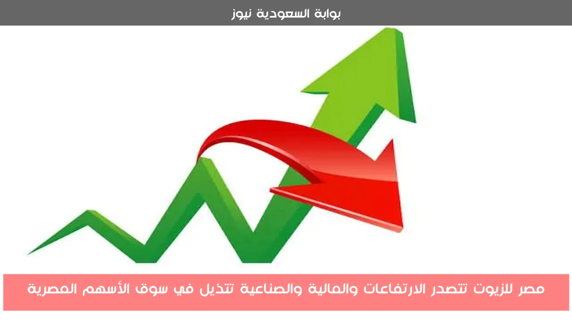 مصر للزيوت تتصدر الارتفاعات والمالية والصناعية تتذيل في سوق الأسهم المصرية