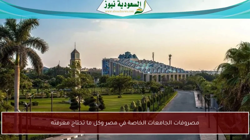 مصروفات الجامعات الخاصة في مصر وكل ما تحتاج معرفته