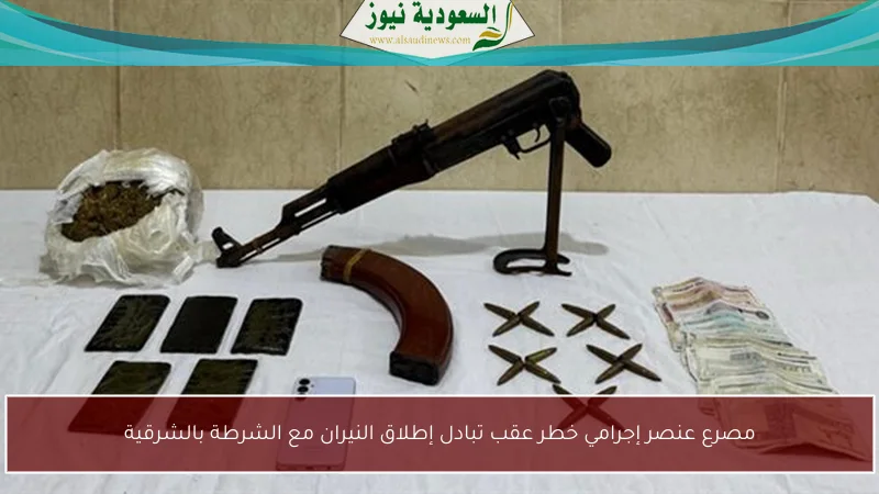 مصرع عنصر إجرامي خطر عقب تبادل إطلاق النيران مع الشرطة بالشرقية