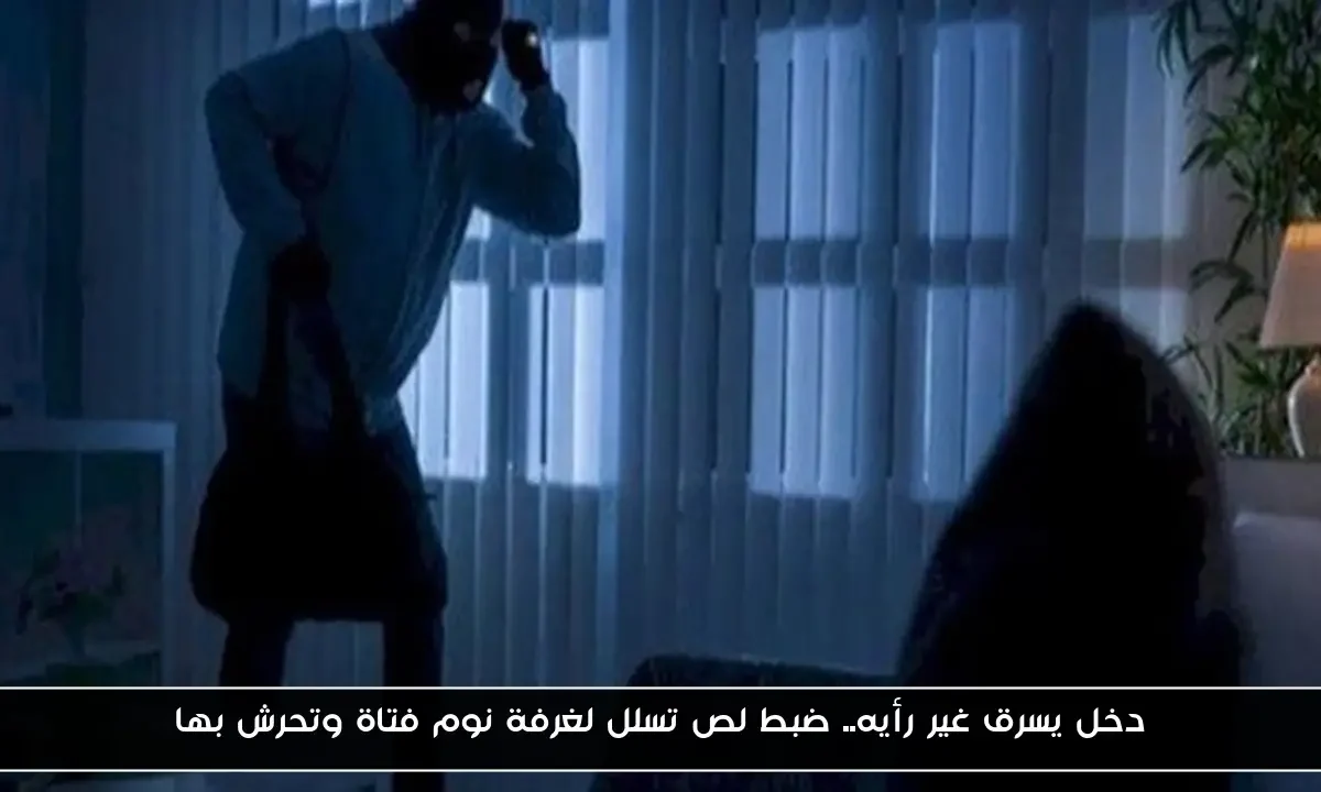 دخل يسرق غير رأيه.. ضبط لص تسلل لغرفة نوم فتاة وتحرش بها