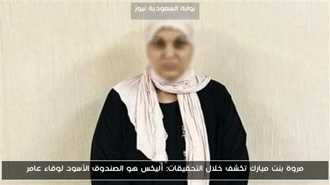 مروة بنت مبارك تكشف خلال التحقيقات: أليكس هو الصندوق الأسود لوفاء عامر