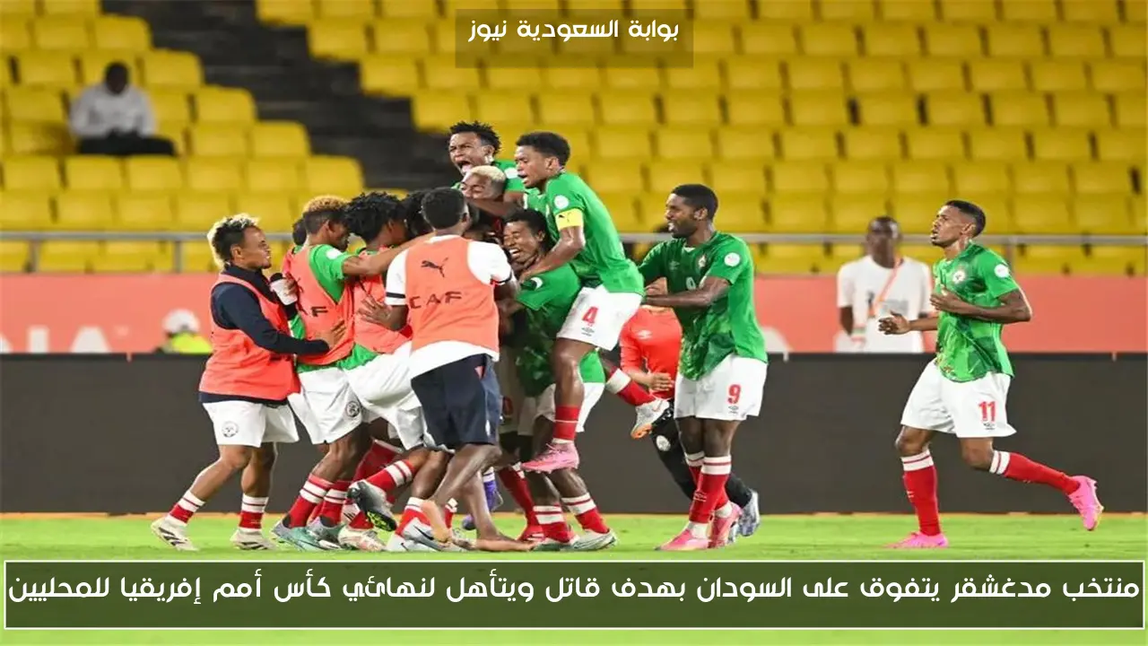 منتخب مدغشقر يتفوق على السودان بهدف قاتل ويتأهل لنهائي كأس أمم إفريقيا للمحليين