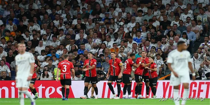 موريكي يسجل هدف مايوركا الأول في شباك ريال مدريد بالدوري الإسباني