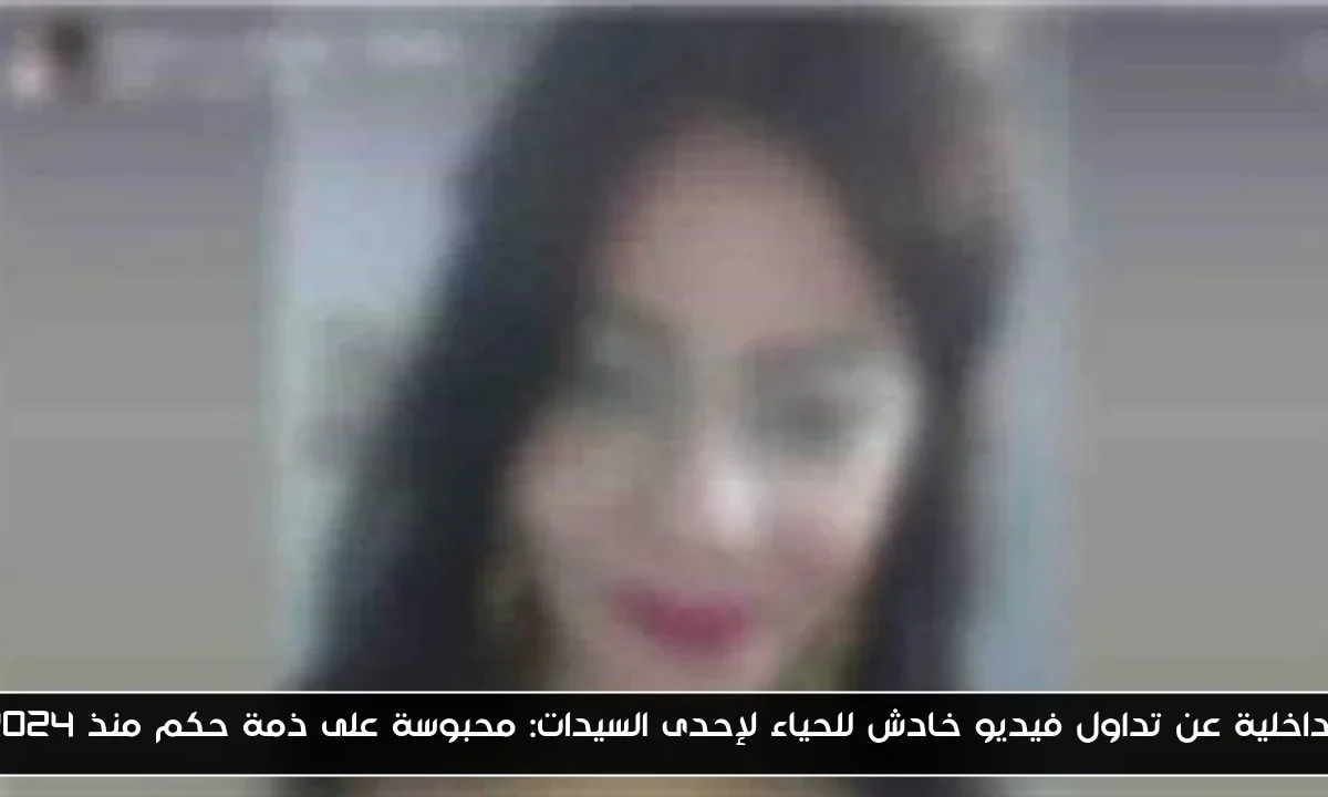 الداخلية عن تداول فيديو خادش للحياء لإحدى السيدات: محبوسة على ذمة حكم منذ 2024