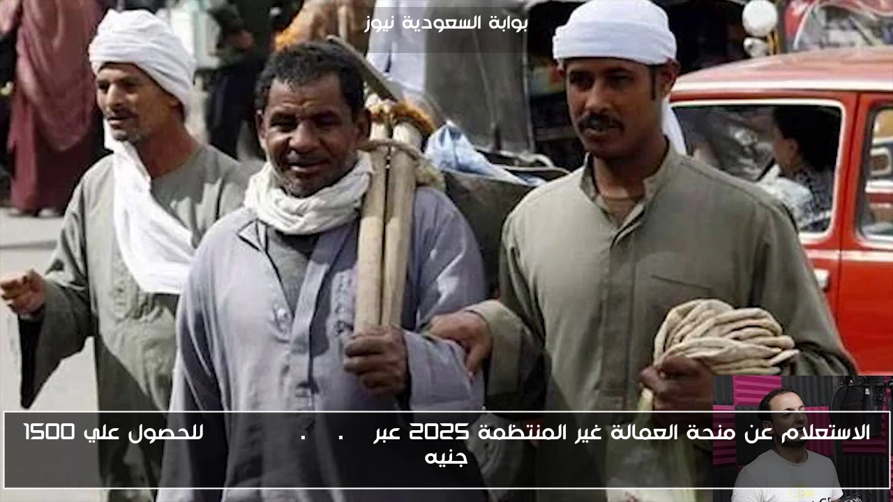 الاستعلام عن منحة العمالة غير المنتظمة 2025 عبر manpower.gov.eg للحصول علي 1500 جنيه