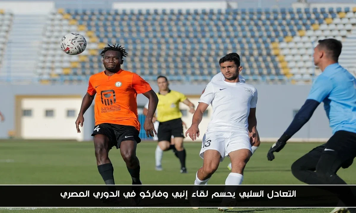 التعادل السلبي يحسم لقاء إنبي وفاركو في الدوري المصري