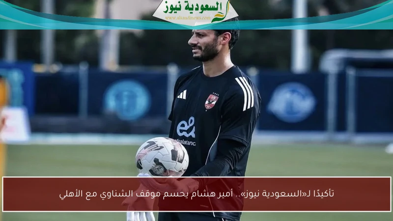 تأكيدًا لـ«السعودية نيوز».. أمير هشام يحسم موقف الشناوي مع الأهلي