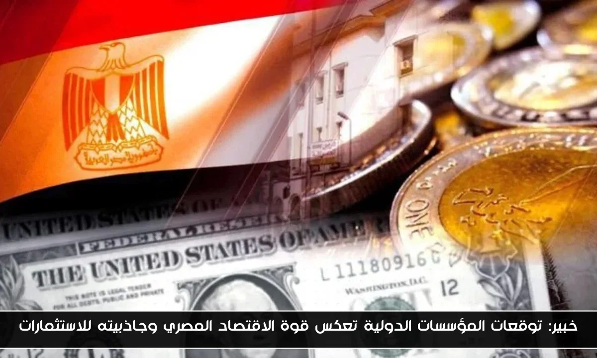 خبير: توقعات المؤسسات الدولية تعكس قوة الاقتصاد المصري وجاذبيته للاستثمارات