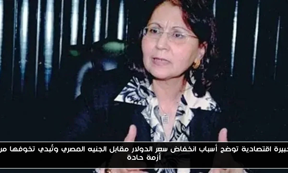 خبيرة اقتصادية توضح أسباب انخفاض سعر الدولار مقابل الجنيه المصري وتُبدي تخوفها من أزمة حادة