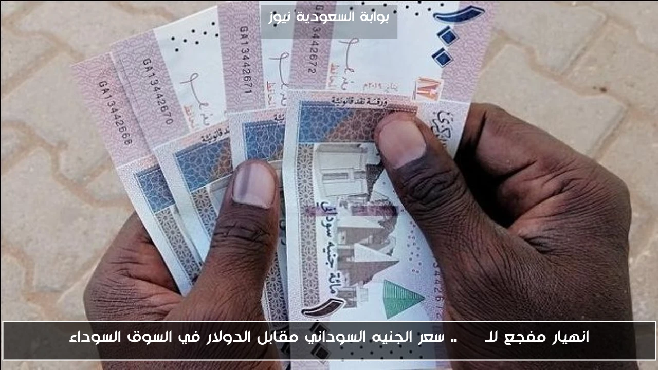 انهيار مفجع للـ SD .. سعر الجنيه السوداني مقابل الدولار في السوق السوداء