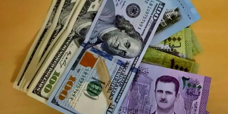 USD/SYP .. سعر الليرة السورية اليوم مقابل الدولار الاحد 2025/8/31 في السوق السوداء