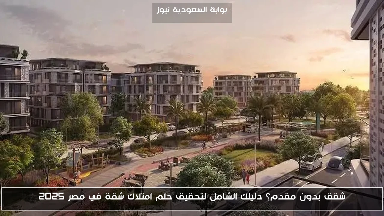 شقق بدون مقدم؟ دليلك الشامل لتحقيق حلم امتلاك شقة في مصر 2025