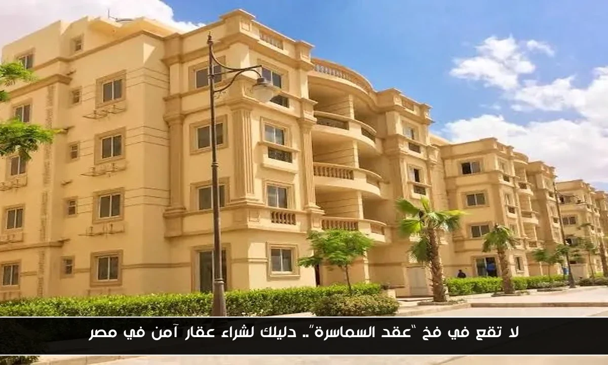 لا تقع في فخ “عقد السماسرة”.. دليلك لشراء عقار آمن في مصر