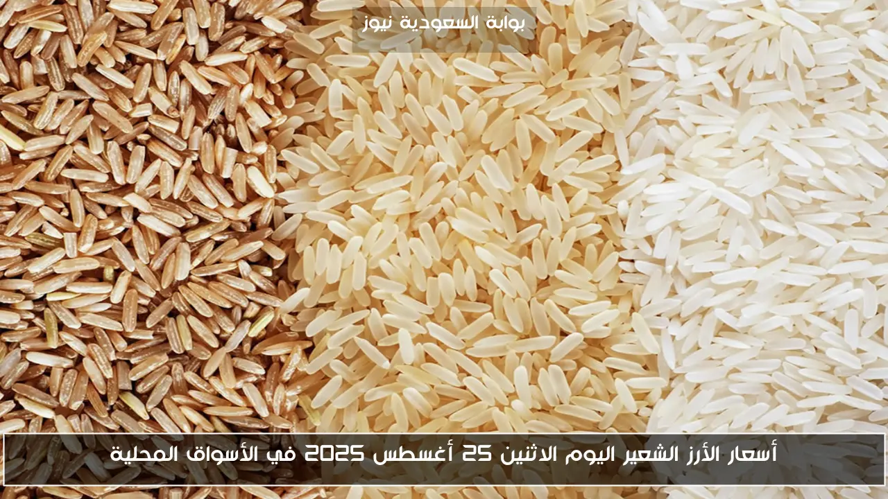 أسعار الأرز الشعير اليوم الاثنين 25 أغسطس 2025 في الأسواق المحلية