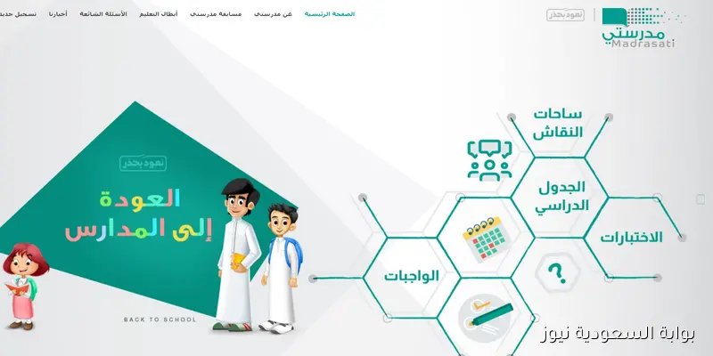“بالخطوات” التسجيل في منصة مدرستي السعودية 1447 استعدادات العام الدراسي الجديد
