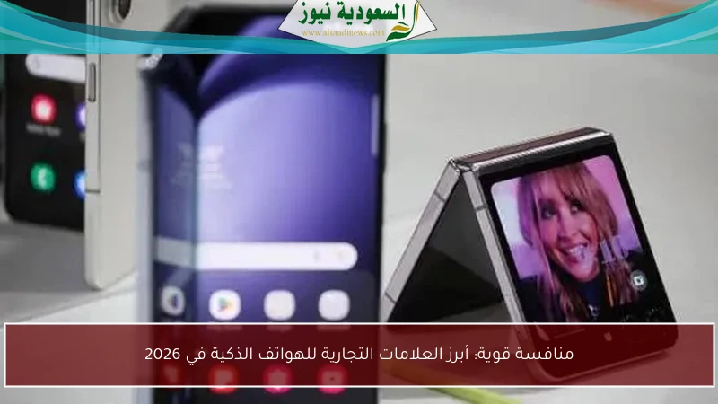 منافسة قوية: أبرز العلامات التجارية للهواتف الذكية في 2026