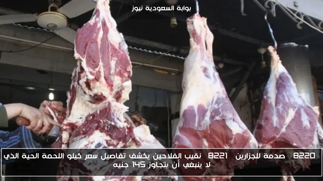 “صدمة للجزارين” نقيب الفلاحين يكشف تفاصيل سعر كيلو اللحمة الحية الذي لا ينبغي أن يتجاوز 145 جنيه