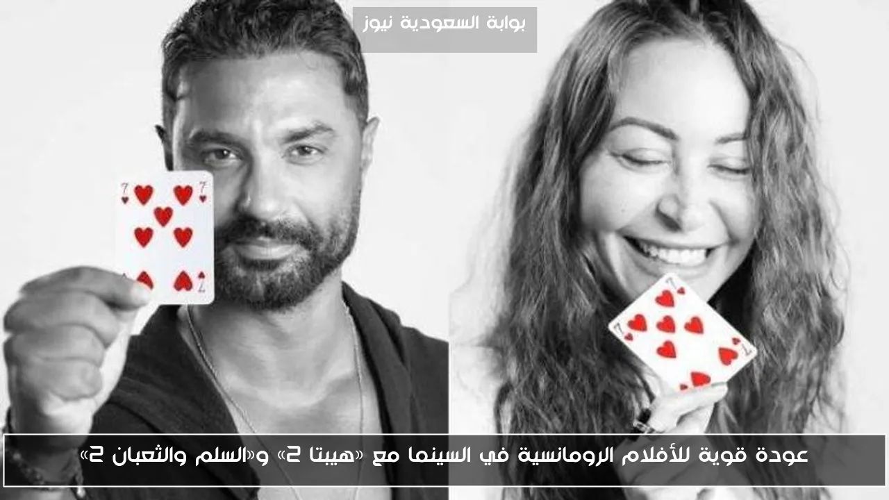 عودة قوية للأفلام الرومانسية في السينما مع «هيبتا 2» و«السلم والثعبان 2»