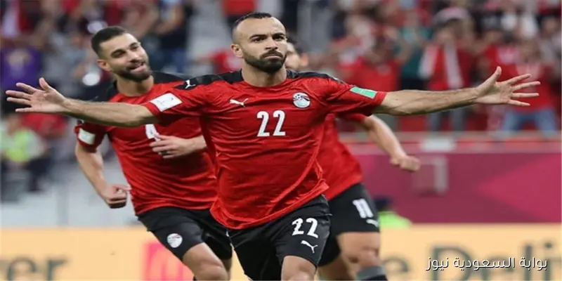 أفشة يسجل هدف منتخب مصر الأول في مواجهة تونس