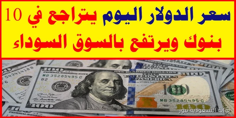 اعلي سعر للدولار في السوق السوداء اليوم الأربعاء 10 سبتمبر 2025 وجميع البنوك مقابل الجنيه المصري