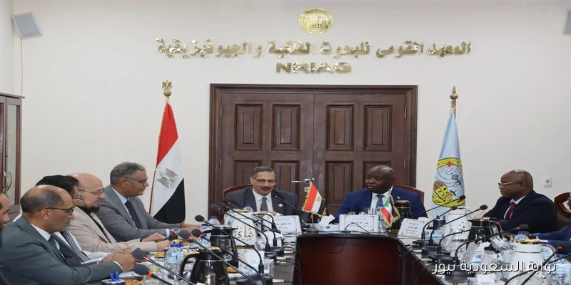 زيارة وزير المعادن السوداني لمعهد البحوث الفلكية لتعزيز التعاون العلمي مع مصر