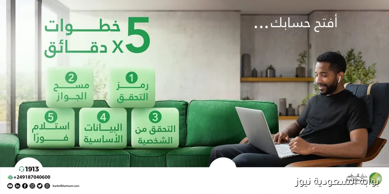 اونلاين يا زوول Bankak .. فتح حساب بنك الخرطوم اون لاين 2025 بالرقم الوطني بدون زيارة الفرع