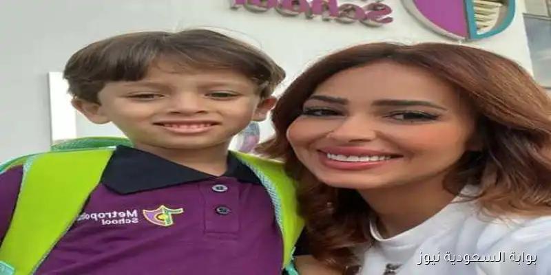 فرحة وقلق.. رنا سماحة تحتفل بأول يوم دراسي لابنها