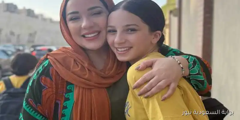 في أجواء عائلية.. أسما شريف منير تحتفل بأول يوم دراسي لابنتها لارا