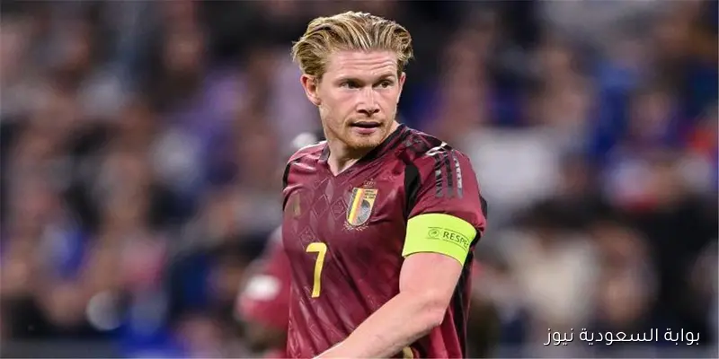 مدرب منتخب بلجيكا يقرر سحب شارة القيادة من دي بروين ويكشف عن البديل