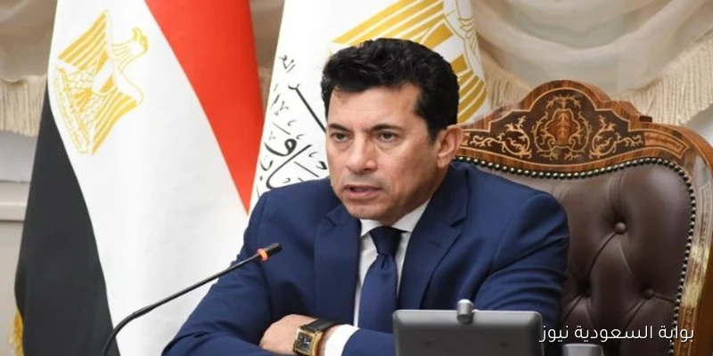 تهنئة وزير الشباب والرياضة للبطل يحيى النوساني بعد انتصاره على اللاعب الإسرائيلي في بطولة تورنتو