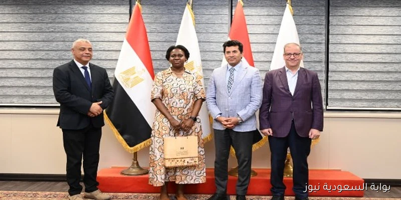 لقاء وزير الشباب مع مدير المكتب الإقليمي الإفريقي للوكالة الدولية لمكافحة المنشطات