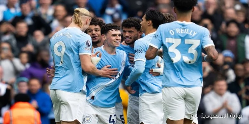 تشكيلة مانشستر سيتي أمام بورنموث في الدوري الإنجليزي بديلاً عن مرموش