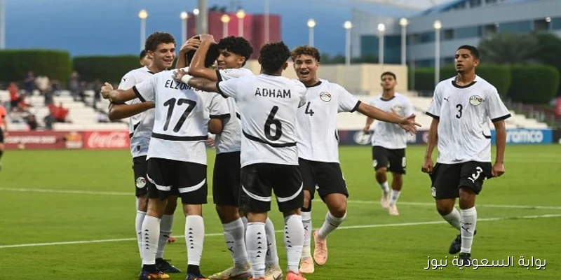 حمزة عبد الكريم يسجل الهدف الثالث لمصر في افتتاح كأس العالم للناشئين